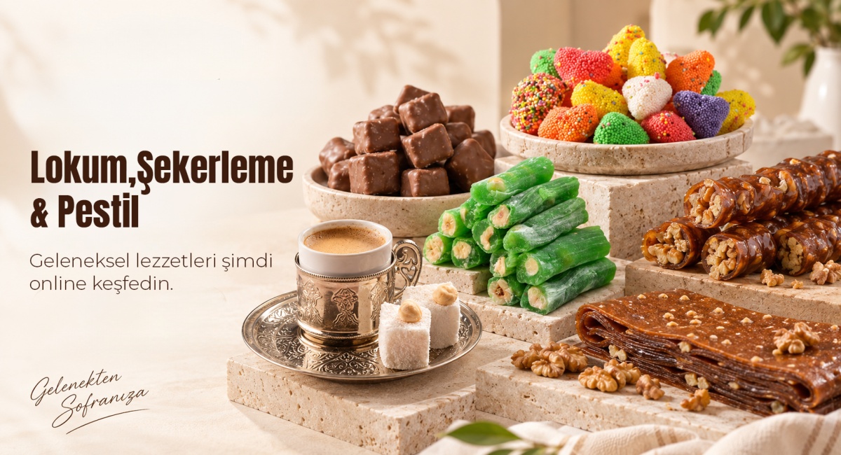 Lokum,Şekerleme & Pestil